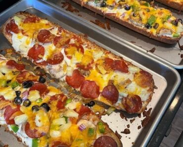 French bread pizza!!!