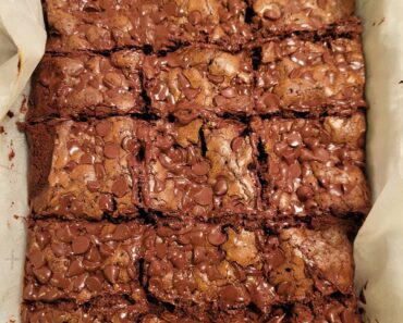 Chewy Fudge Brownies: