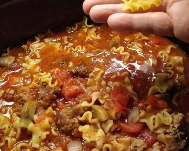 Lasagna Soup Recipe:
