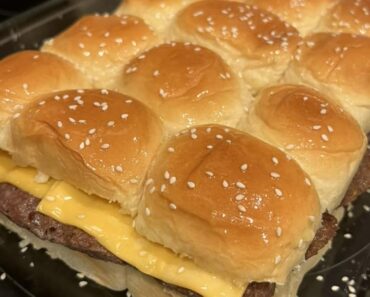 Easy Cheeseburger Sliders Recipe