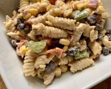 Southwestern Pasta Salad with Chipotle Ranch Dressing