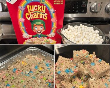 Lucky Charms cereal treats recipe