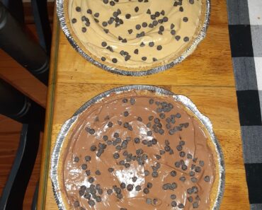 Chocolate and Peanut Butter Pies  Recipe
