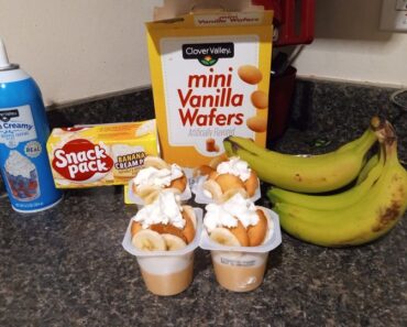 Cheap Snack Idea: Banana Cream Pie Pudding Cups