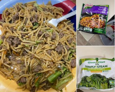 Easy Teriyaki Beef and Broccoli Noodle Bowl