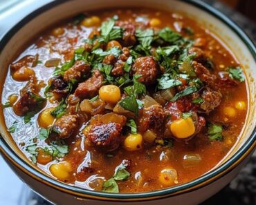 Spicy Chorizo Soup