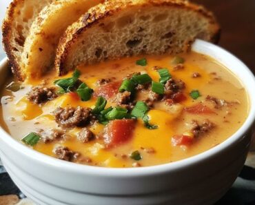 Cheeseburger Soup Recipe