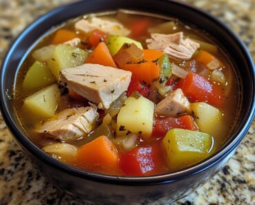 Turkey Vegetable Soup Recipe