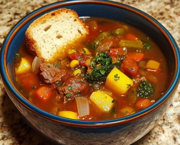 Hearty Beef Vegetable Soup