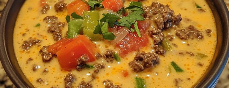 Cheeseburger Soup Recipe