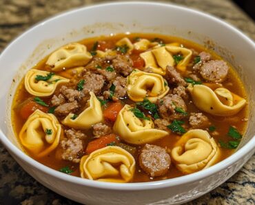 Sausage Tortellini Soup